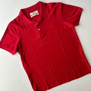 Zara Essentials Men’s Red Polo Shirt